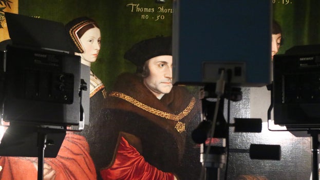 Thomas More Painting IRR by the Hamilton Kerr Institute.